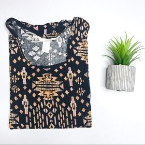 H&M Aztec Print Top